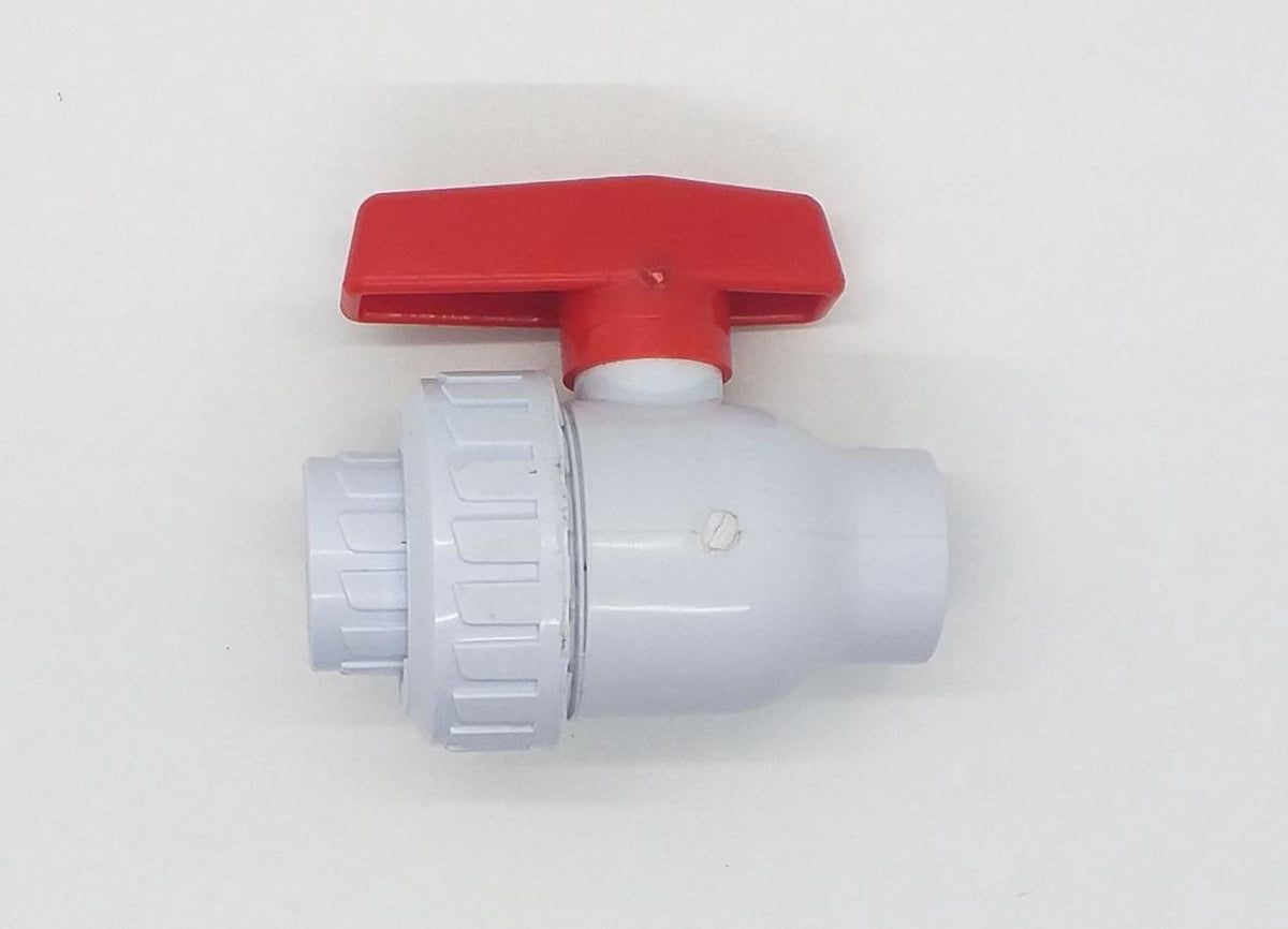 PVC Union Valve 1/2" 1 Way