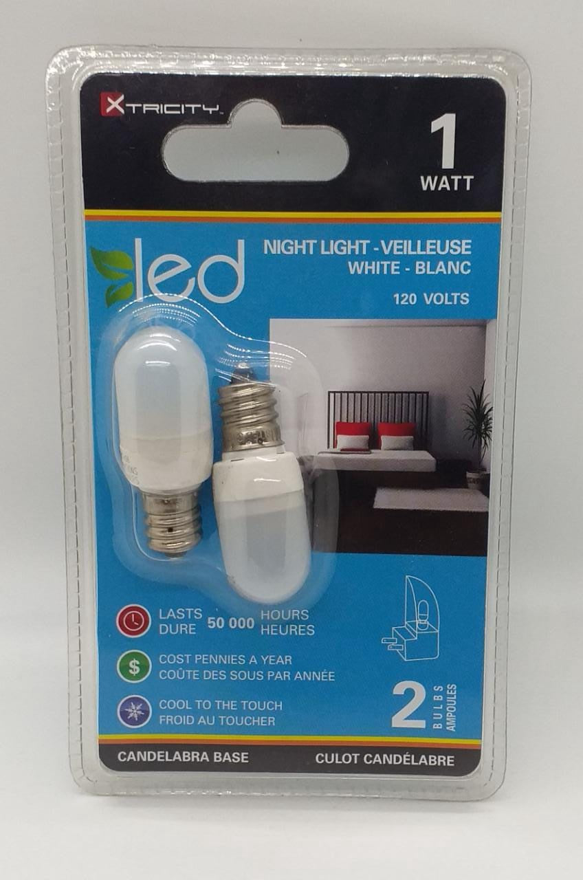 XTRICITY Bulb LED 2PC Pk E12 1W 1-60001 White