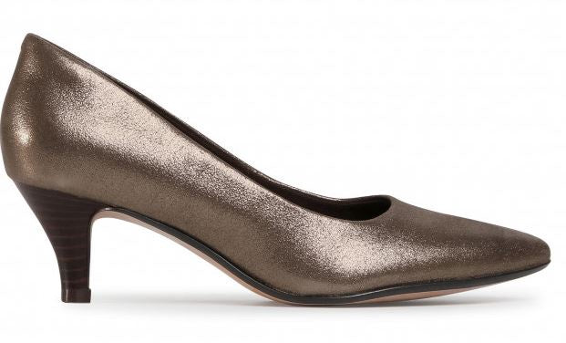 CLARKS Footwear Women's Linvale Jerica Pump Metallic