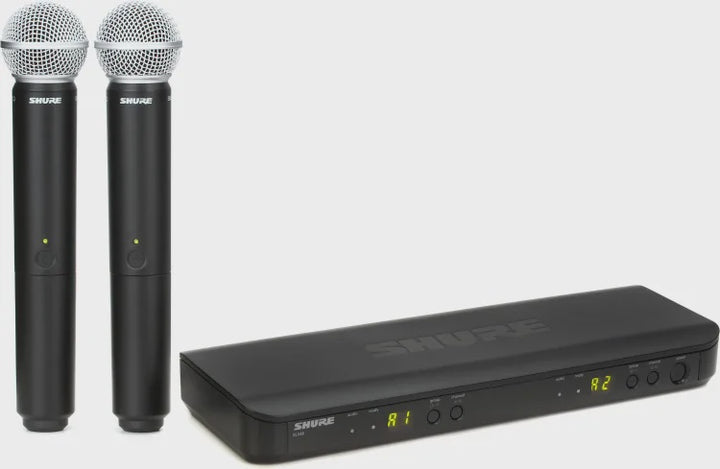 SHURE Microphone Kit BLX288SM58J11 Dual Cordless