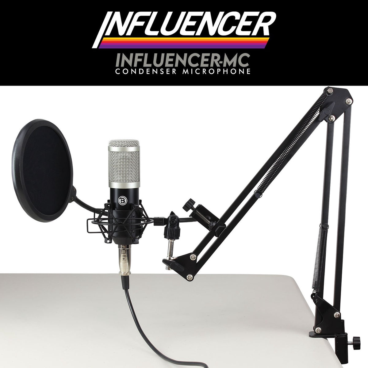 BLASTKING Influencer IP-MIC KIT-BLK Studio