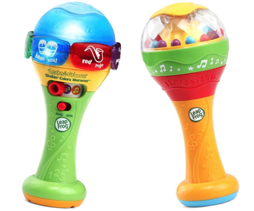 LEAPFROG Toy Maracas Learn & Groove Shakin' Colors