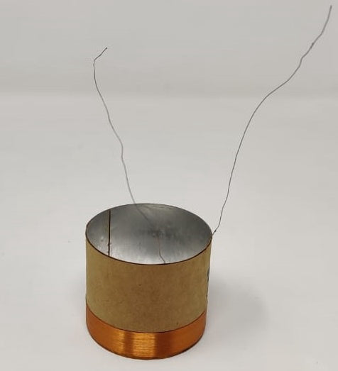 Speaker Coil 40 X 45MM Silver Back