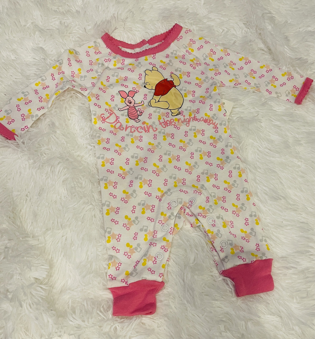 DISNEY Baby One Piece Pooh N Piglet
