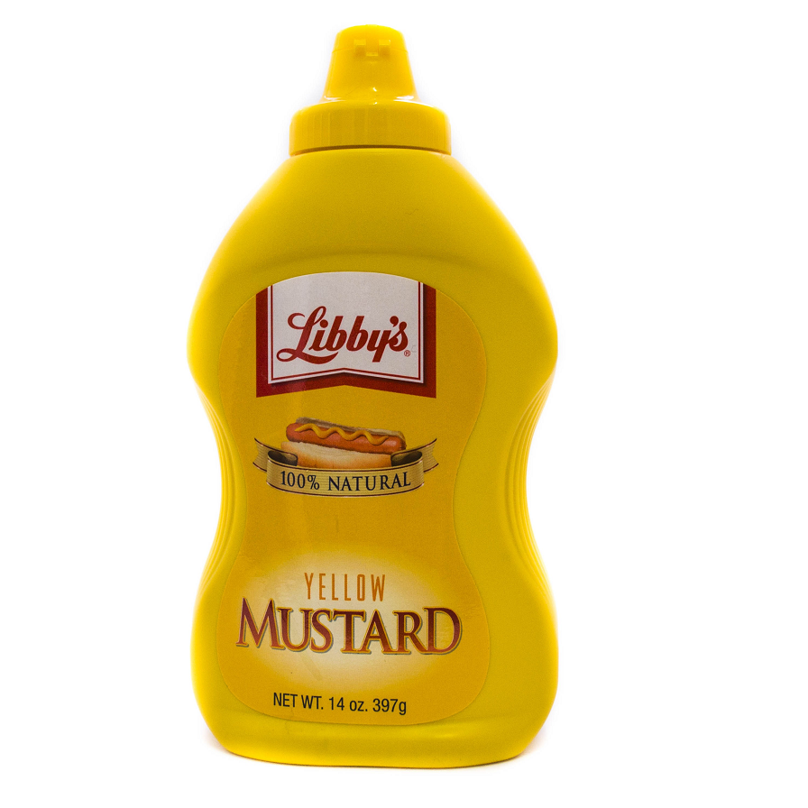 LIBBY'S Yellow Mustard 14OZ 397G