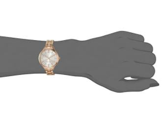 NINE WEST Watch Women's Bracelet Rose Gold NW2254SVRG
