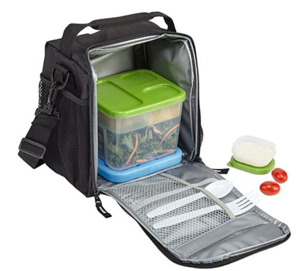 RUBBERMAID Lunch Bag Black Small