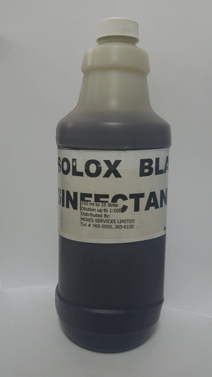Black Disinfectant Cresolox 1LT Industromac
