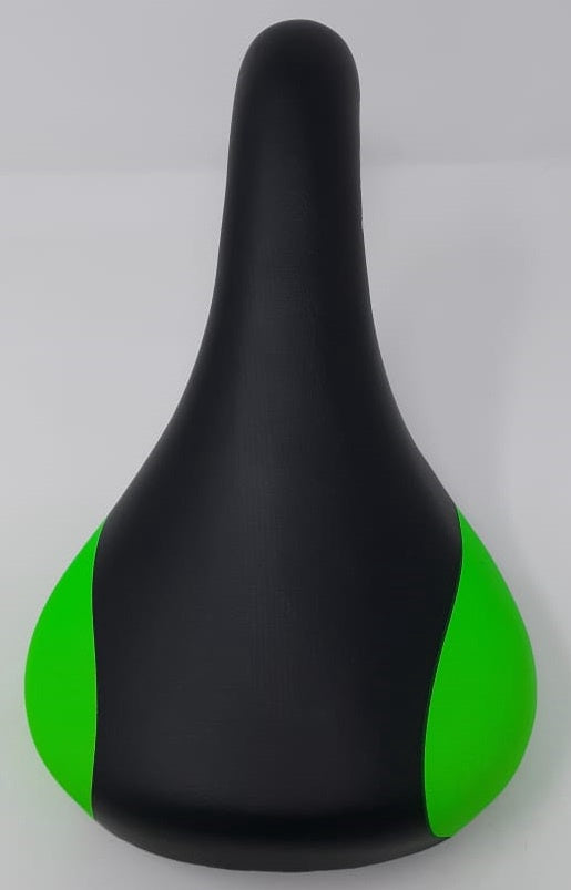 SINGH'S SUNSET Bicycle Saddle 1728 with Reflector / Green / Green
