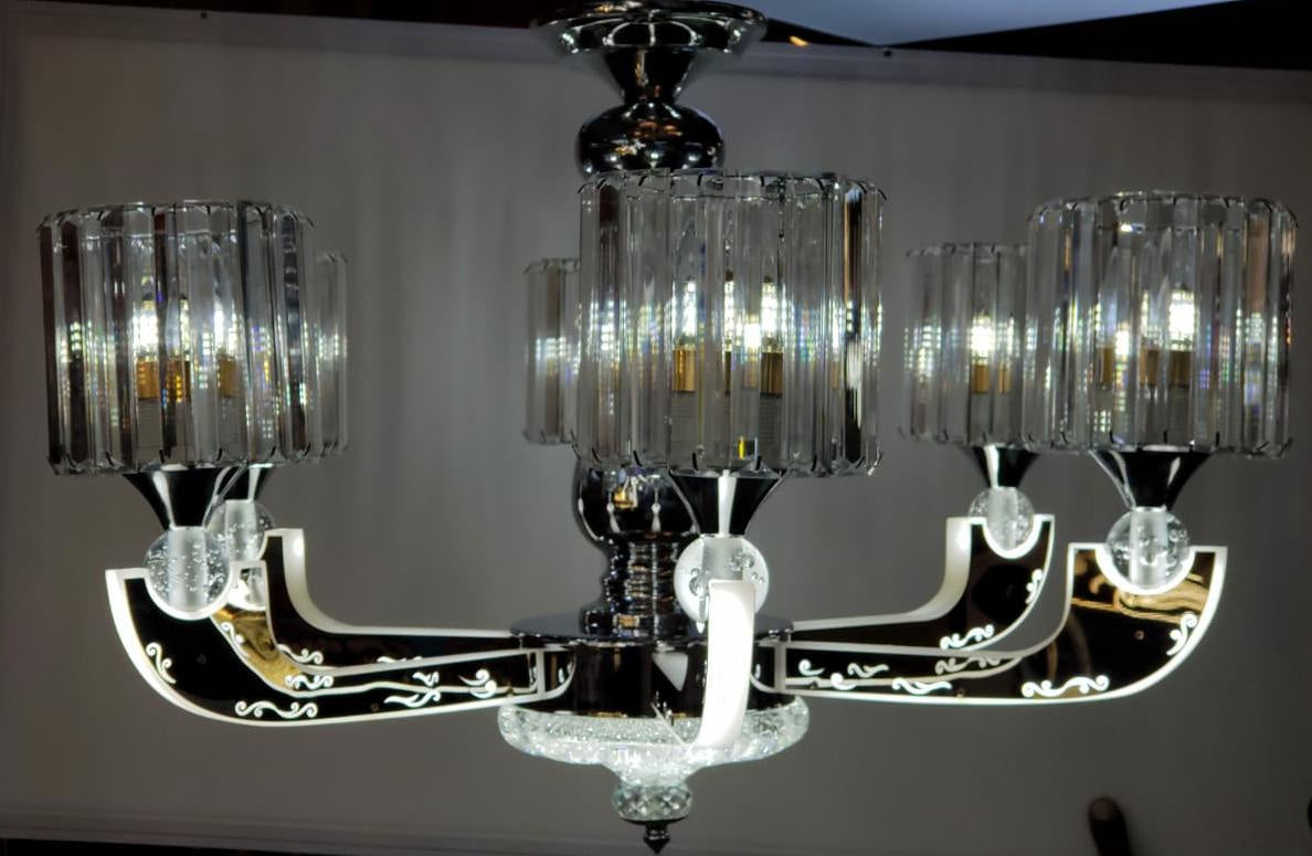 Chandelier LED 68036-6 with Remote Control