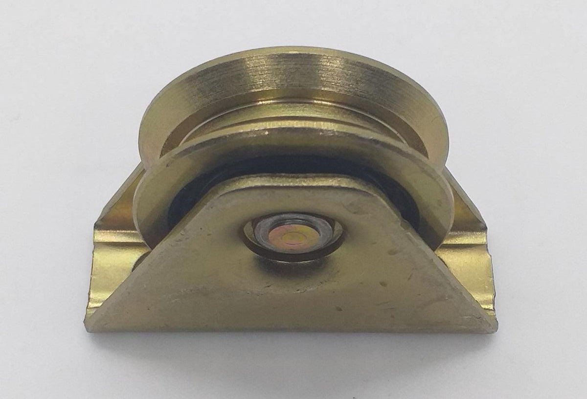 Gate Wheel Roller Brass 60MM Narrow V Groove Each