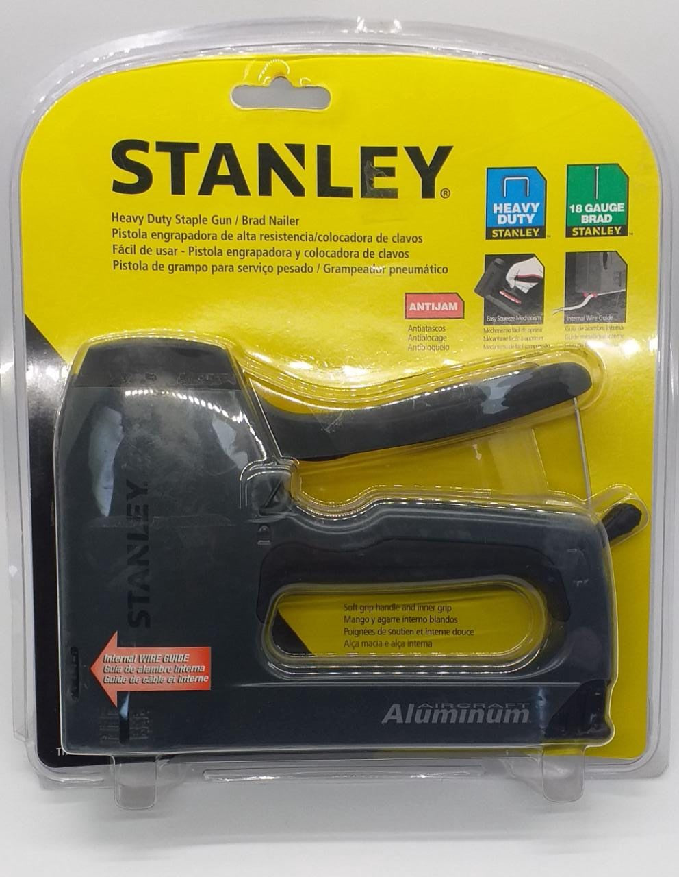 STANLEY Staple Gun TR250 Aluminium Black