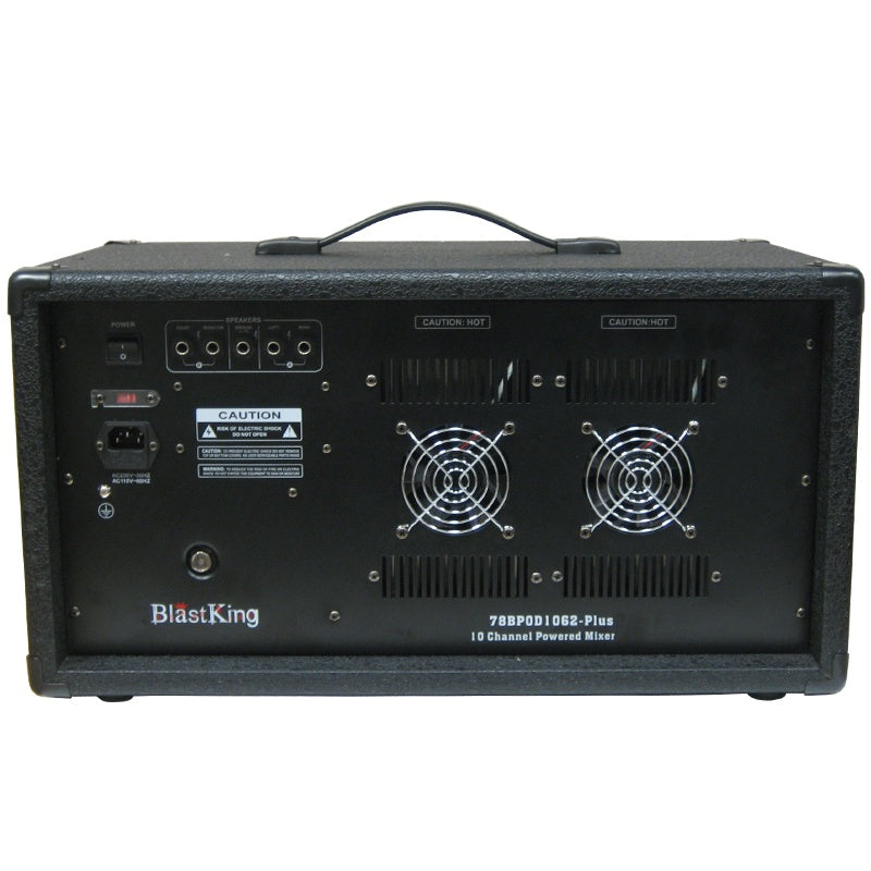 BLASTKING Mixer Amplifier Combo I78-BPOD1062-PLUS Bt 10CH Powered