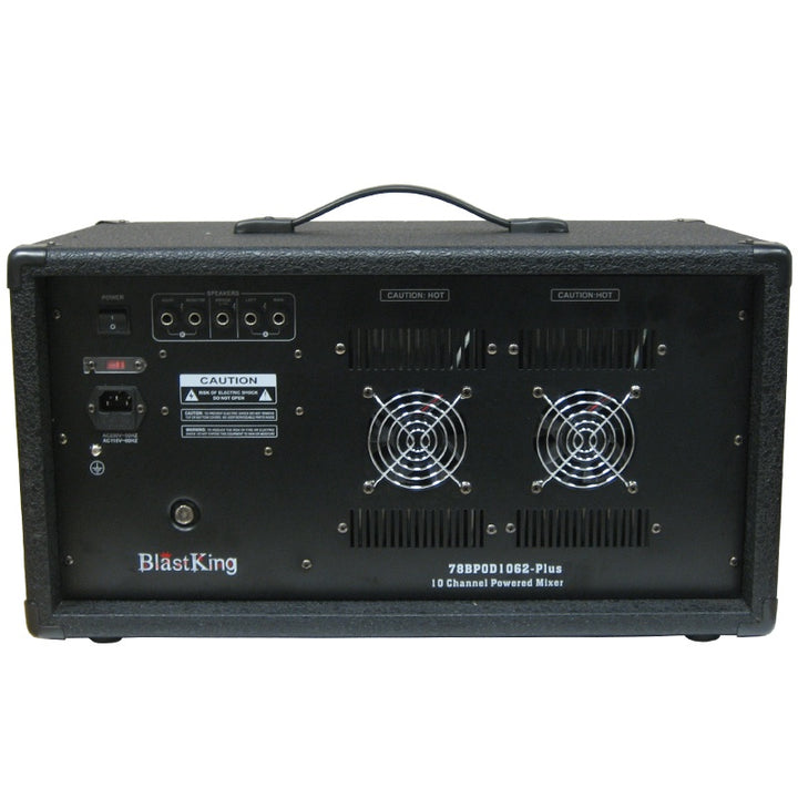 BLASTKING Mixer Amplifier Combo I78-BPOD1062-PLUS Bt 10CH Powered