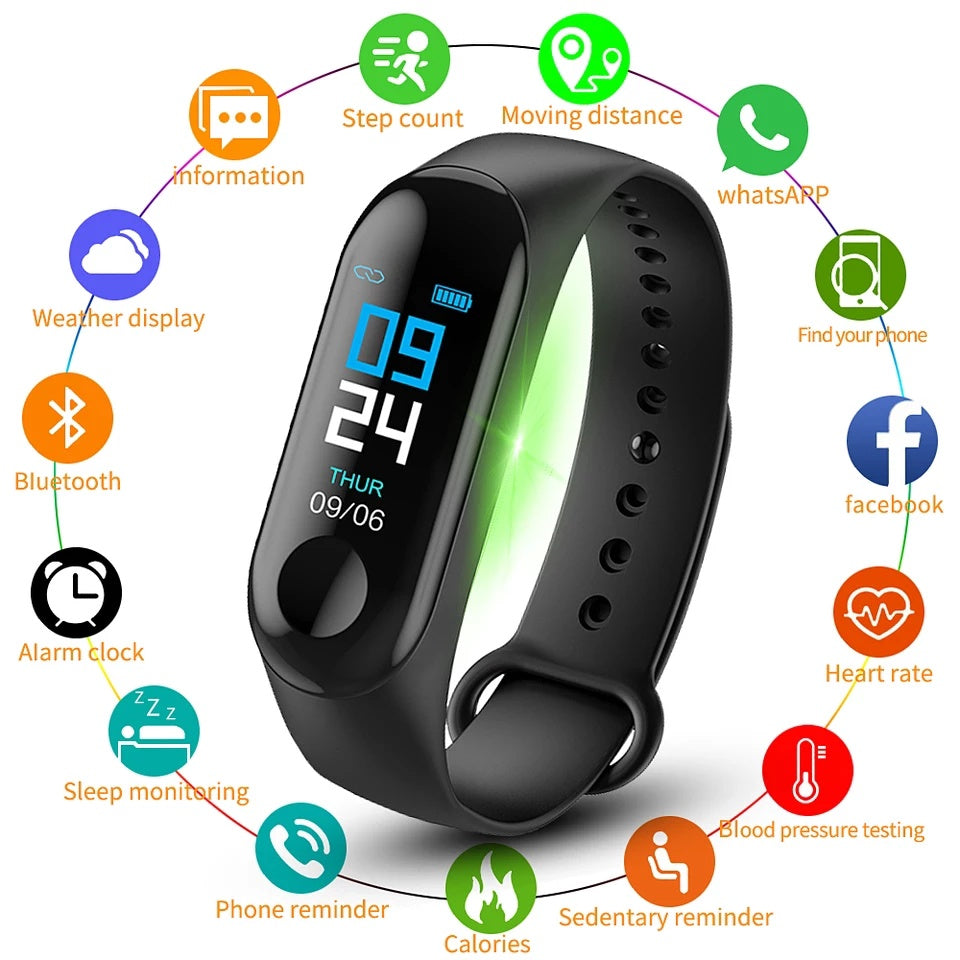 GENERIC Watch Smart Bracelet M3 Intelligence Health