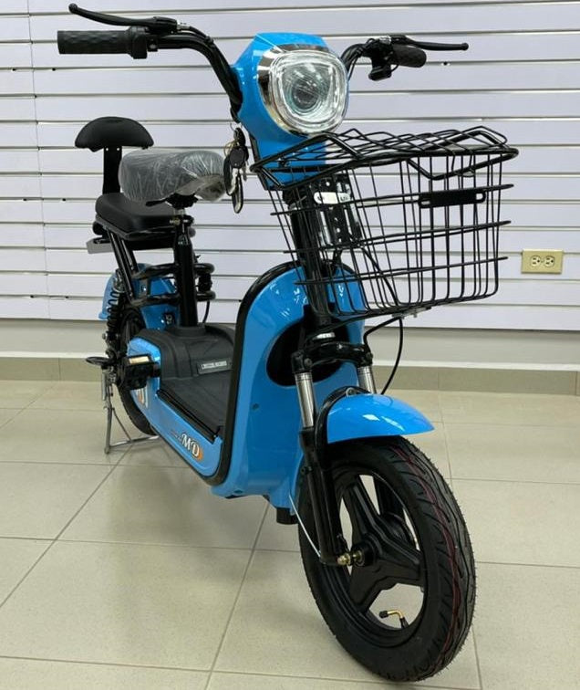 Electric Bike Md Love SM-SKY Blue with Alarm and Charger