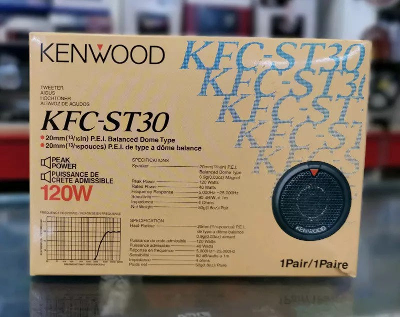 KENWOOD Tweeter Car KFC-ST30 13/16"