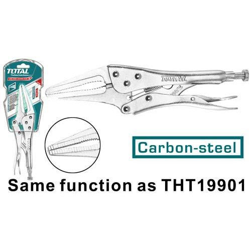 TOTAL Pliers Mole Grip 9" THT19902 Long Nose Locking