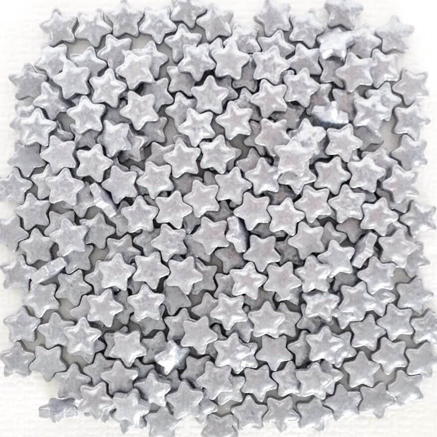 WILTON Baking Sprinkles Stars Silver 03-3079 2OZ 56G