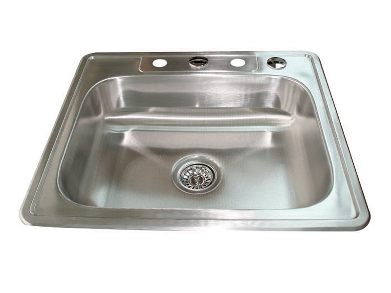 CRONEX Sink S/BOWL 25" X 22" 4 Hole CXP6624