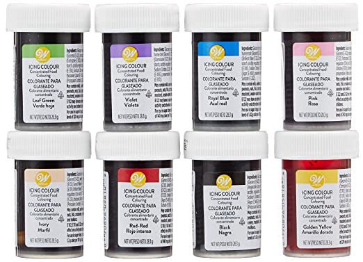 WILTON Baking Icing 8 Color (Colours) 8X28.3G 226G 04-0-0030 V1.0
