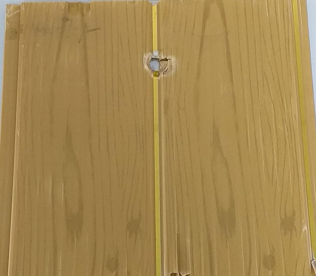 Ceiling PVC 19.5' X 8" #GB008 Brown W/GOLD