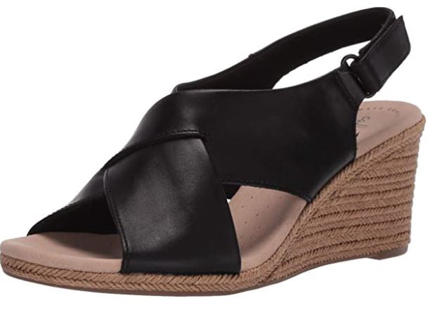 CLARKS Footwear Women's Lafley Alaine Wedge Sandal