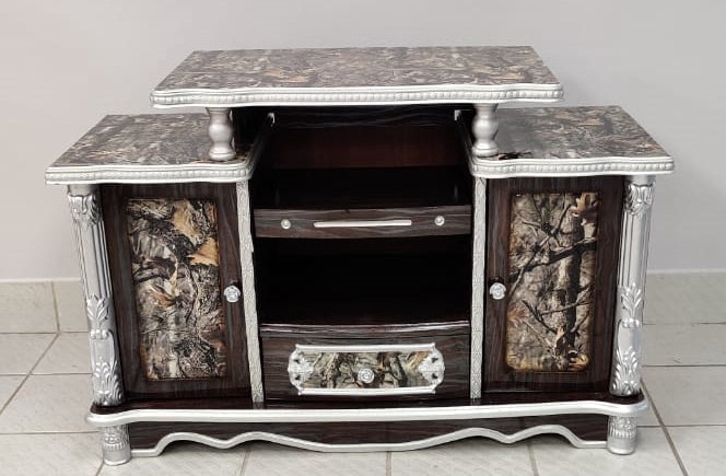 TV Stand 908 Wood with Cupboard