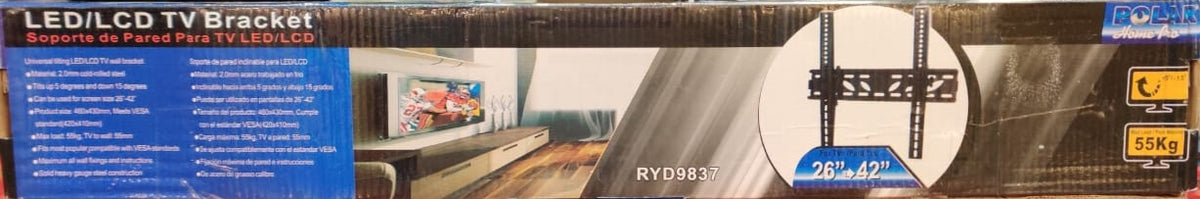 POLAR TV Wall Bracket 26"-42" RYD9837
