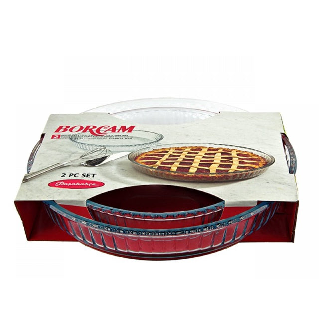 Glass Ovenware Borcam 159022 Round 2PCS