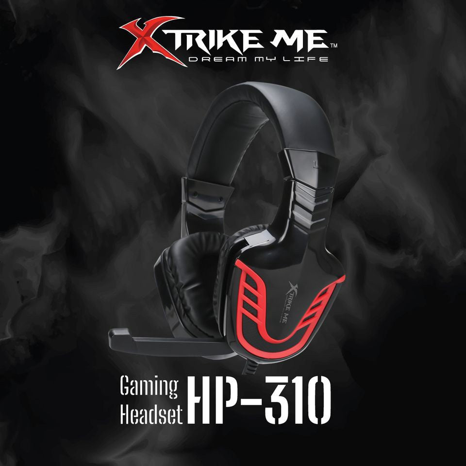 Computer Headphone & Mic Xtrike Me HP-310 Wired Stereo Gaming Headset