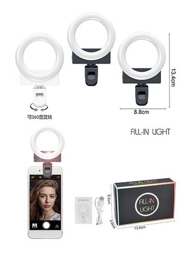 GENERIC LED Ring Light FILL-IN Light XM666-1
