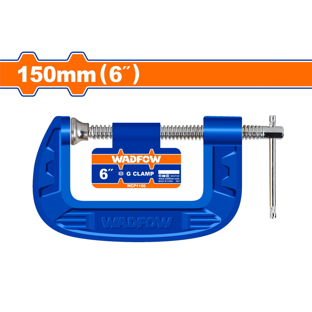 WADFOW G Clamp 6" WCP1106