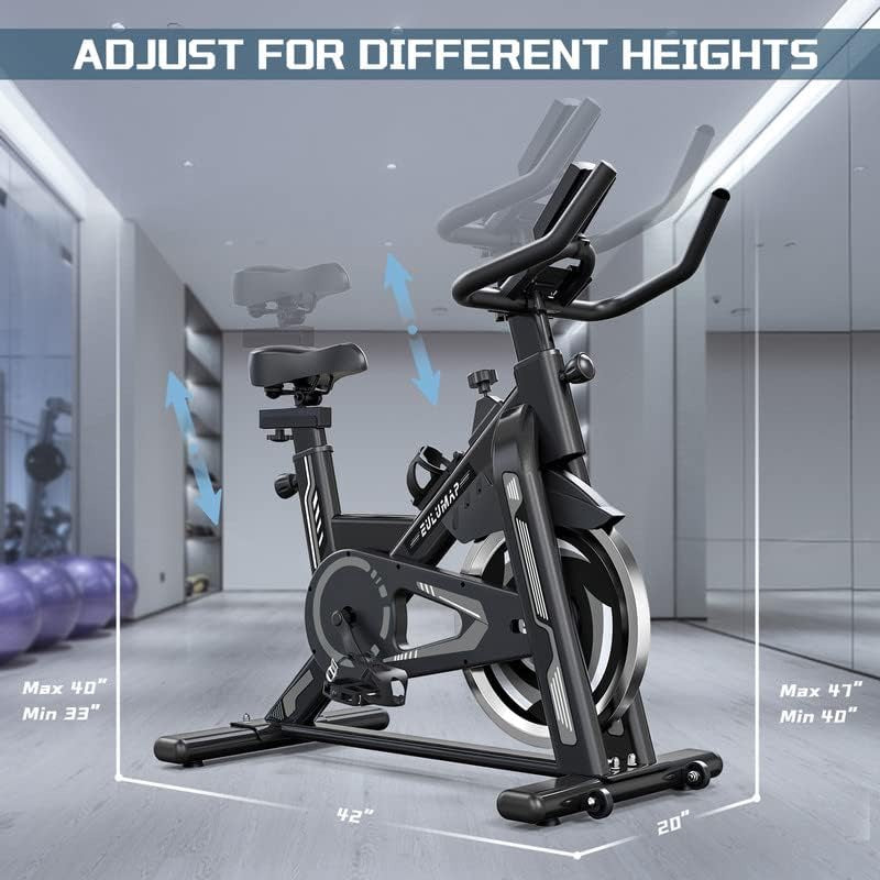 Exercise Bike Eulumap Indoor Stationary