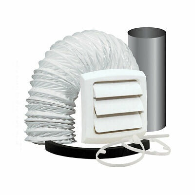 DUNDAS JAFINE PROVENT Exhaust Duct Vent 4" X 5' Kit Exwtzw Bathroom