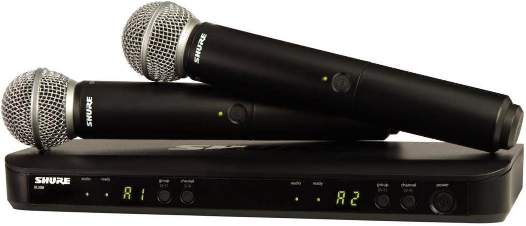 SHURE Microphone Kit BLX288SM58J11 Dual Cordless