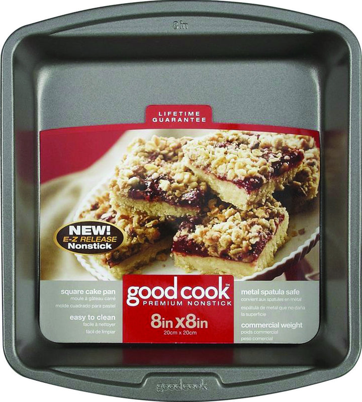 GOODCOOK Cake Pan Square Cake 04017 8" X 8" 20CM X 20CM