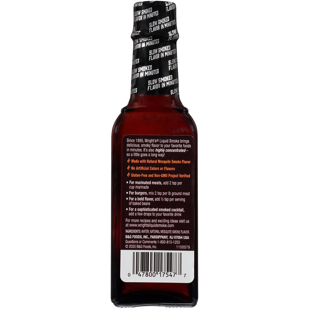 WRIGHT'S Liquid Smoke Mesquite 3.5FL.OZ 103ML