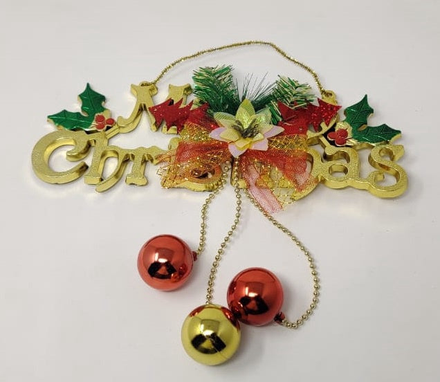 Christmas Decorations Merry Christmas with Balls LY332