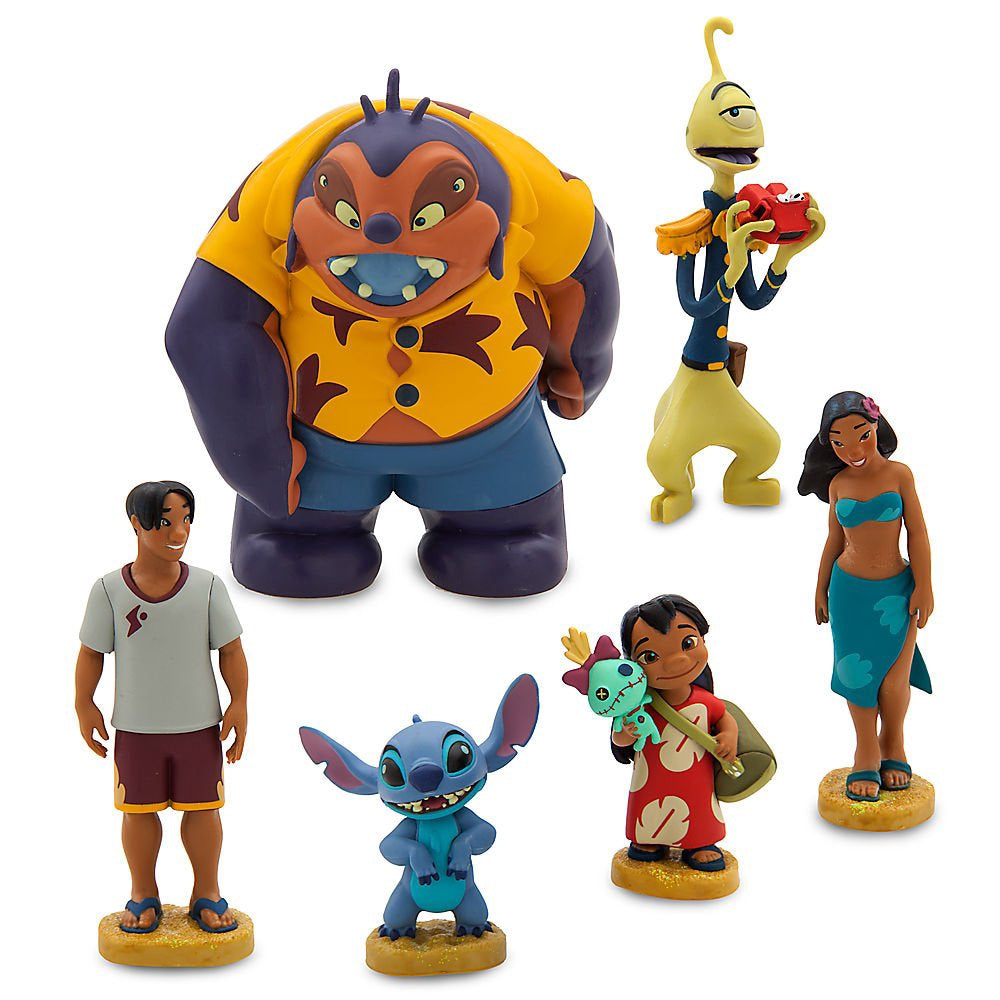 DISNEY Toy Lilo and Stitch NB17 Figure Play Figurines Set