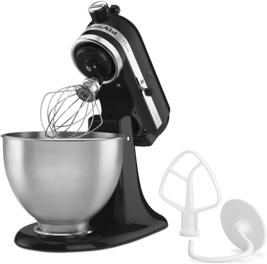 KITCHENAID Cake Mixer Stand K45SSOB Classic Black 4.5Q