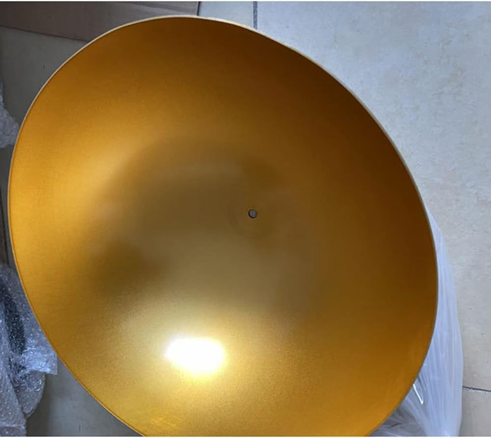 Light Fixture Pendant 1-BULB SEMI-CIRCULAR Metal Hanging Retro Industrial