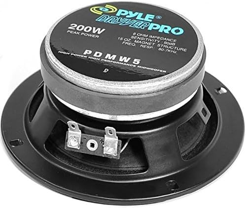 PYLE Speaker 5 1/4" PDMW5 200W Mid Woofer