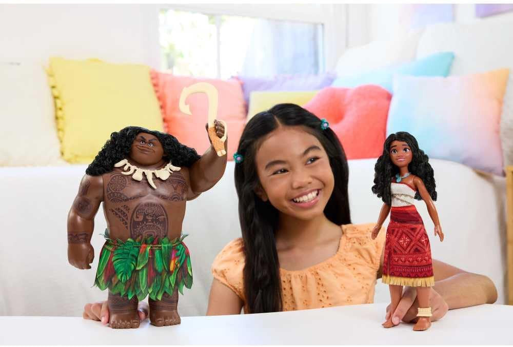 DISNEY Toy Doll Set Moana 2 Voyager