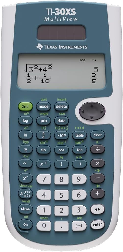 TEXAS INSTRUMENTS Calculator Scientific TI-30XS Multiview