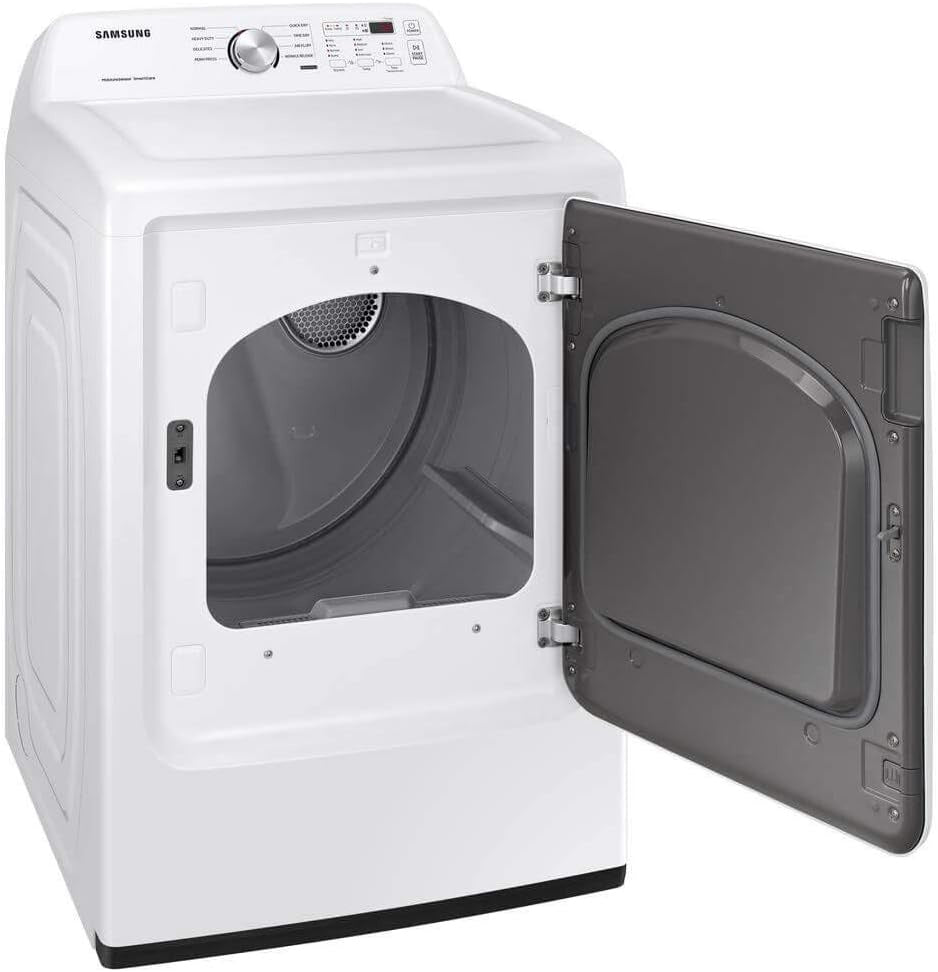 SAMSUNG Dryer DVE45T3200W 7.2CF Electric English Panel 1Y