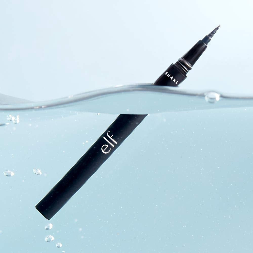 E.L.F Makeup Eyeliner . H2O Waterproof Liquid Formula Jet Black