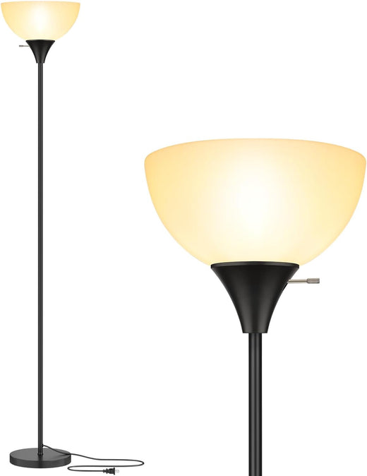 Floor Lamp Coucrek Simple Black