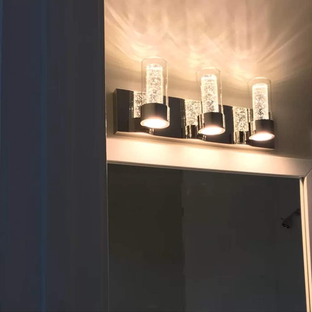 Light Fixture Wall 3-BULB LED Bathroom Vanity Jinzo 3VL49117-CH