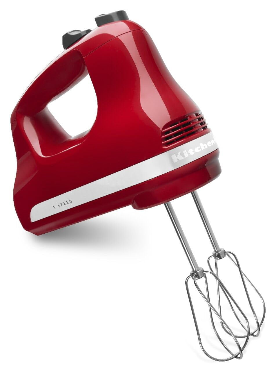 KITCHENAID Cake Mixer Hand KHM512ER 5-SPEED Red